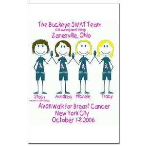  Buckeye SWAT Team Breast cancer Mini Poster Print by 