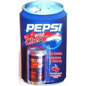  Pepsi Wild Cherry, Flavored Lip Balm in a Can!: Health 