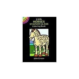    Little Activity Books: Horses Stained Glass Coloring: Electronics