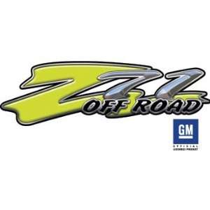  Chevy Z71 Yellow Truck & SUV Offroad Decals: Automotive