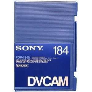  Sony PDV184N DVCAM 184 Minute Tape: Electronics