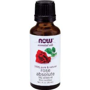  NOW Foods, Rose Absolute, 5% oil blend, 1 Ounce: Health 