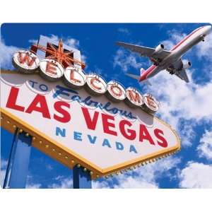 Las Vegas Airplane Flying over Welcome Sign skin for DSi