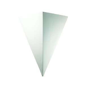   Big Triangle Wall Sconce Finish: Carbon   Matte Black: Home