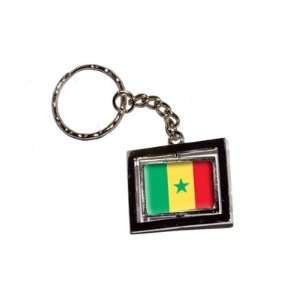  Senegal Country Flag   New Keychain Ring: Automotive