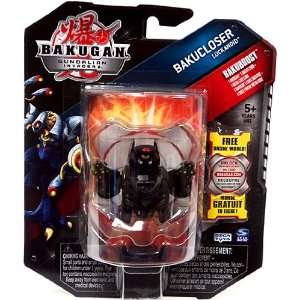  Bakugan Bakucloser Single Figure Darkon Black Lockanoid Toys & Games