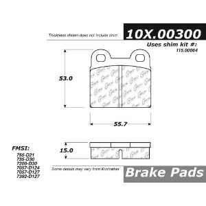  Axxis, 109.00300, Ultimate Brake Pads: Automotive