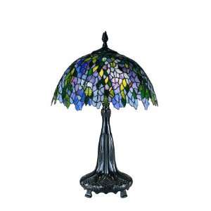   Wisteria Dragonfly 2 Light Table Lamp 0086 631: Home Improvement