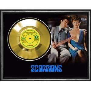  Scorpions Is There Anybody There? Framed Gold Record A3 
