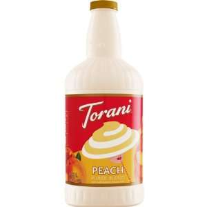 TORANI PUREE BLEND PEACH, CS 2/64Z, 03 0680 (TORANI) R TORRE AND CO 