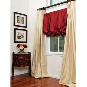    Thai Silk Balloon Roman Shades In 12 Colors