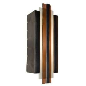  Refusion Ceramic Wall Sconce w Panes: Home Improvement