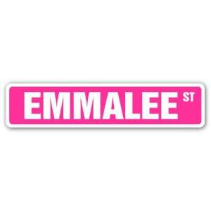 EMMALEE Street Sign name kids childrens room door bedroom 