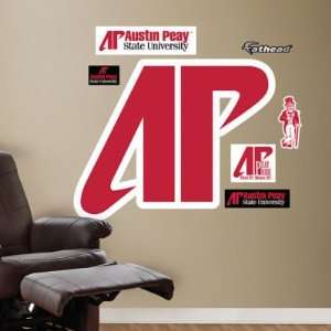  Austin Peay State Governors Logo Fathead NIB Everything 