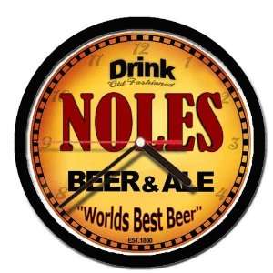  NOLES beer and ale cerveza wall clock: Everything Else