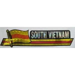  South Vietnam   3 x 12 Bumper Sticker: Patio, Lawn 