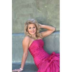  Fushia Formal Pageant Type Gown 