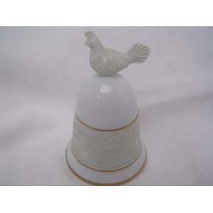  Christmas Bell 1981 Collectible ; On the First Day of Christmas 