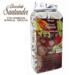 Santander 53% Chocolate Covered Nibs Bulk Bag:  Grocery 