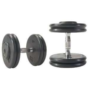   Systems 57510 Rubber Pro Style Dumbbell 10 lb.: Sports & Outdoors