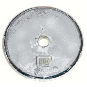  10 lb weight plate   Chrome: Sports & Outdoors