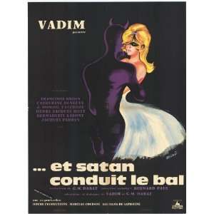  Satan Leads the Dance Movie Poster (11 x 17 Inches   28cm 