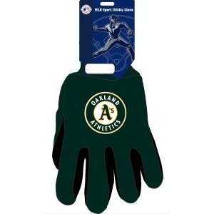  Oakland Athletics Two Tone Gloves: Sports & Outdoors