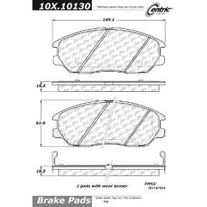  Centric Parts, 100.10130, OEM Brake Pads Automotive