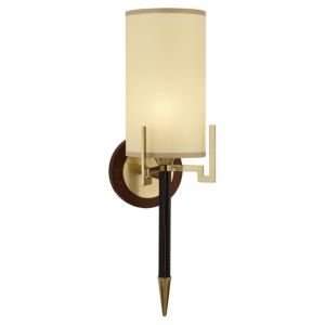 Emile Wall Sconce by Robert Abbey : R290038 Finish and Shade Black 