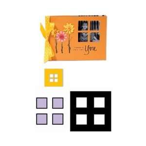  Sizzix Movers & Shapers Dies Window Panes 4: Arts, Crafts 