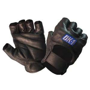  OK 1 10211 Leather Lifter Gloves, Black, Small