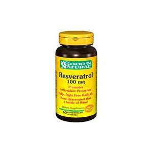  Resveratrol 100 mg   Promotes Antioxidant Protection, 60 