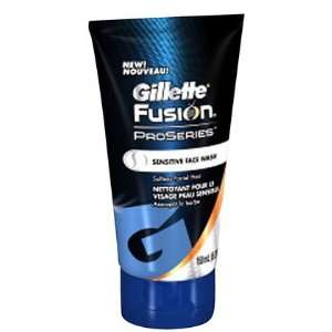 Gillette Fusion ProSeries Sensitive Face Wash, 5 oz (Quantity of 5)