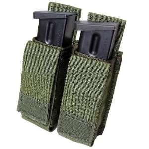   Magnet Pistol Double Magazine Pouch   A TACS 817360: Sports & Outdoors
