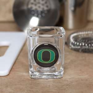 NCAA Oregon Ducks 2oz. Domed Logo Square Shot Glass 