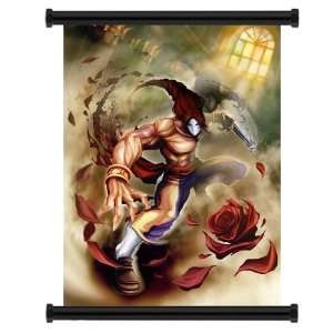  Street Fighter X Tekken Vega Game Fabric Wall Scroll 