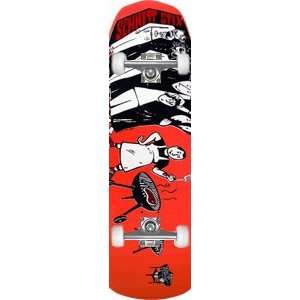  Schmitt Stix Lopes BBQ Complete Skateboard   10.12 Red w 
