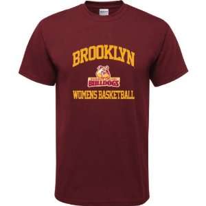  Brooklyn College Bulldogs Maroon Youth Womens Basketball 