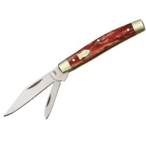  Schrade Knives 33RM Middleman Jack Pocket Knife with Red 