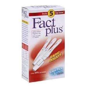  Fact Plus One Step Pregnancy Test Kit 3: Health & Personal 