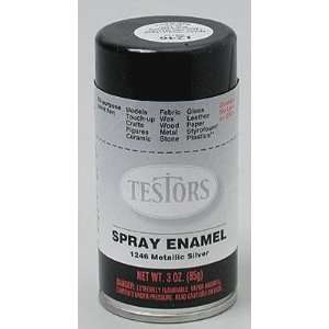  Testors 1246 Pla enamel silver spray: Home Improvement