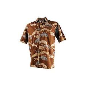   Guy Harvey Hawaiian Nutmeg Buttondown Shirt  Mens: Sports & Outdoors