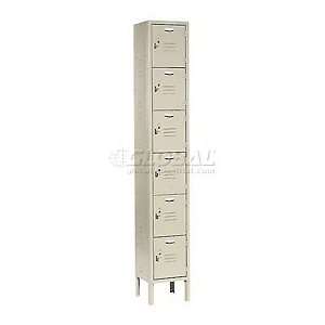  Infinity Locker Six Tier 12x12x12 6 Door Assembled Tan 