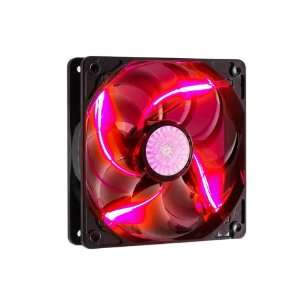   Red LED Case Fan Air Pressure 3.04 Mmh2o Speed 2000 RPM: Electronics