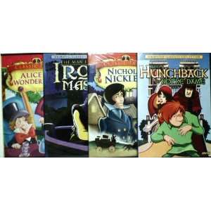  Animated Literature Classics 4 DVD Set: Hunchback of Notre 