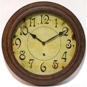  Timepiece Round Metal Wall Clock