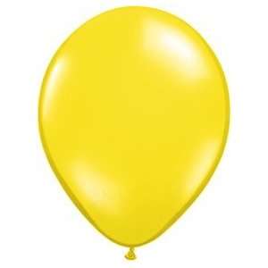    Citrine Yellow Jewel 16 Latex Balloons Set of 50: Toys & Games