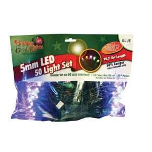  HOLIDAY BRIGHT LIGHT LED 5MM BLUE COLOR: Home Improvement