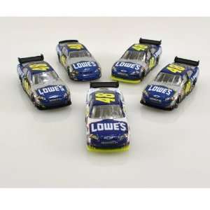   #48 Lowes/Five Time Champion 2006 2010 5 Car Set Toys & Games