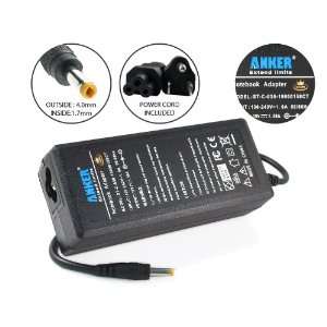  Anker® Golden Laptop AC Adapter + Power Supply Cord for HP Mini 